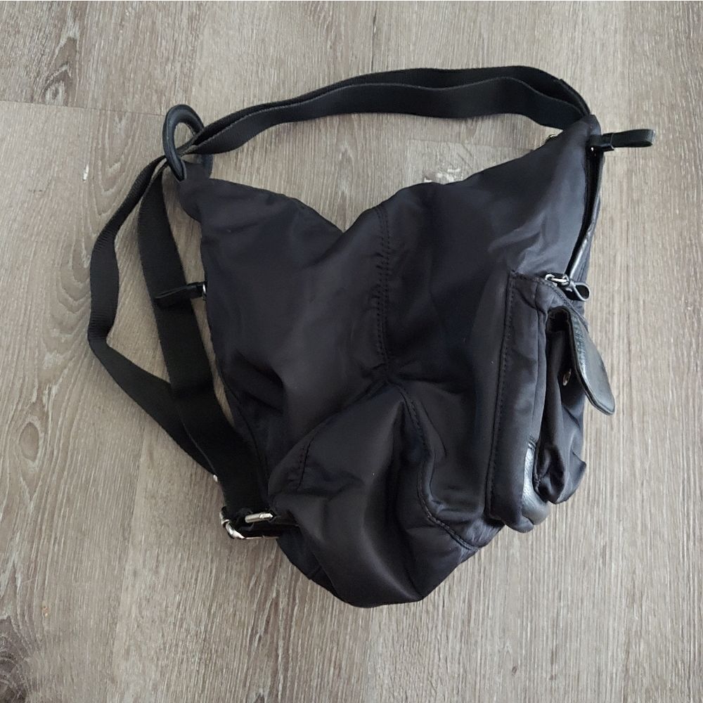 Backpack Purse Nine & Co. By Nine West 11" X 12" X 5" Black - Picture 4 of 7